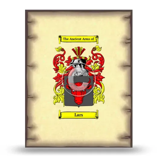 Lars Coat of Arms Print