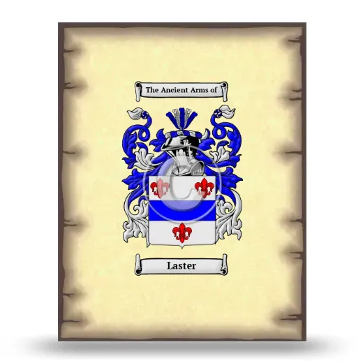 Laster Coat of Arms Print