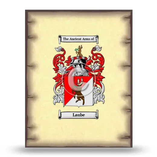 Laube Coat of Arms Print
