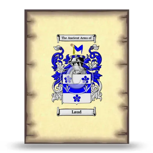 Laud Coat of Arms Print