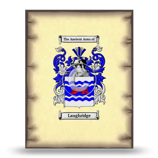 Laughridge Coat of Arms Print