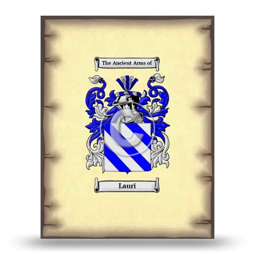 Lauri Coat of Arms Print