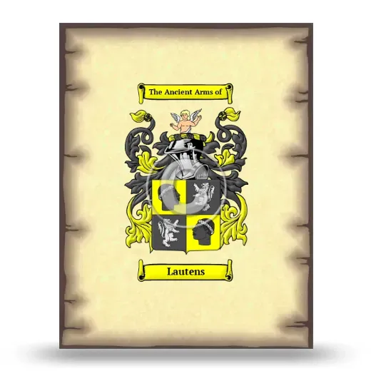 Lautens Coat of Arms Print