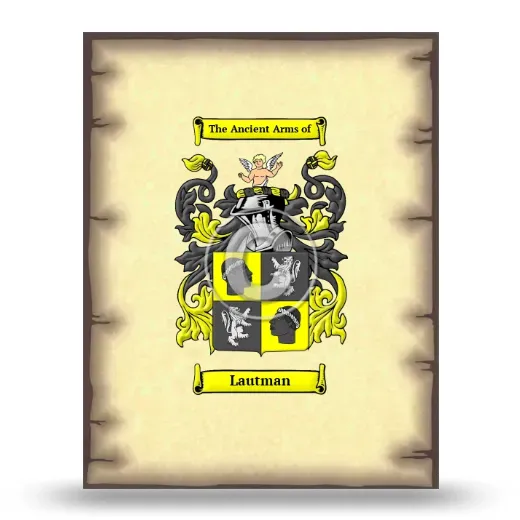 Lautman Coat of Arms Print