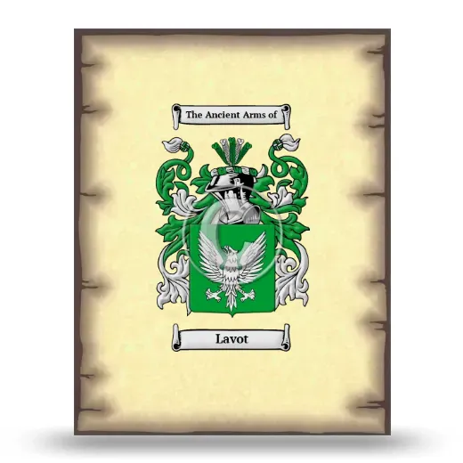 Lavot Coat of Arms Print