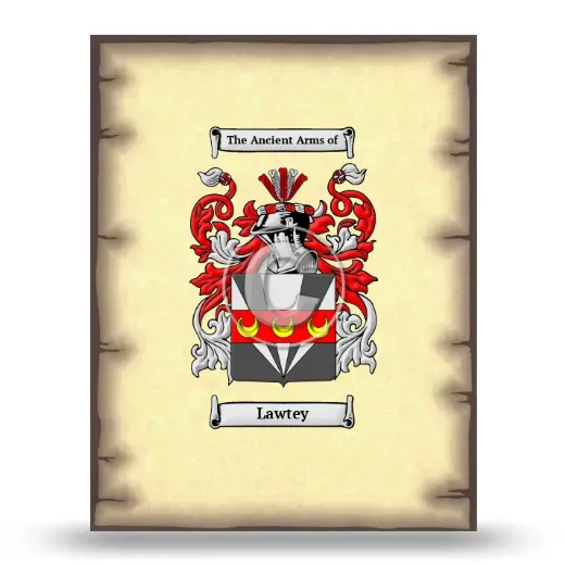 Lawtey Coat of Arms Print