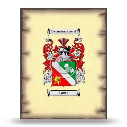 Lazer Coat of Arms Print