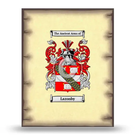 Lazonby Coat of Arms Print
