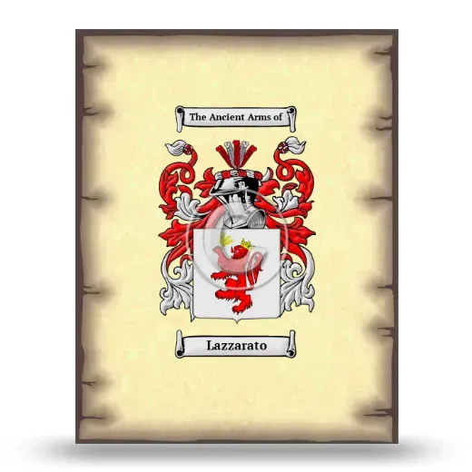 Lazzarato Coat of Arms Print