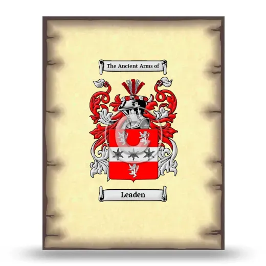 Leaden Coat of Arms Print