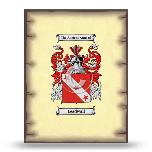 Leadwall Coat of Arms Print