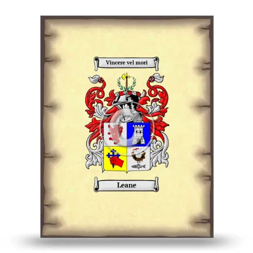 Leane Coat of Arms Print