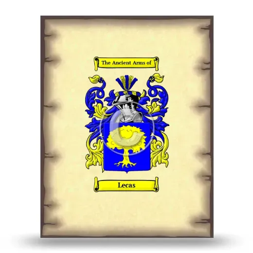Lecas Coat of Arms Print