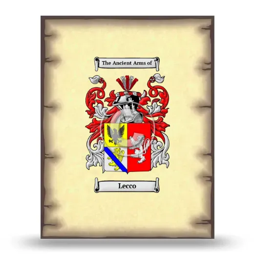 Lecco Coat of Arms Print