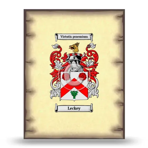 Leckey Coat of Arms Print
