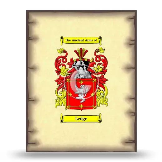 Ledge Coat of Arms Print