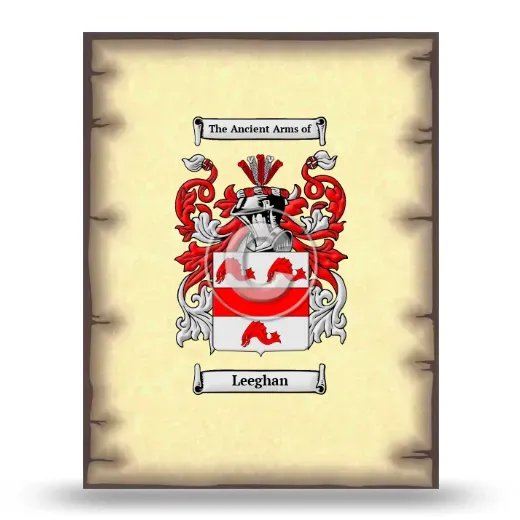 Leeghan Coat of Arms Print
