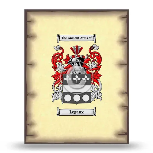 Legaux Coat of Arms Print