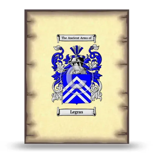 Legras Coat of Arms Print