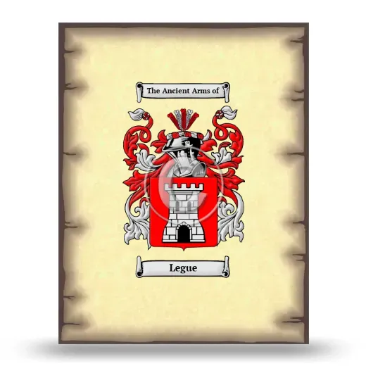 Legue Coat of Arms Print