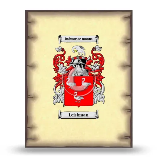 Leishman Coat of Arms Print