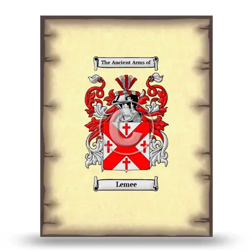 Lemee Coat of Arms Print