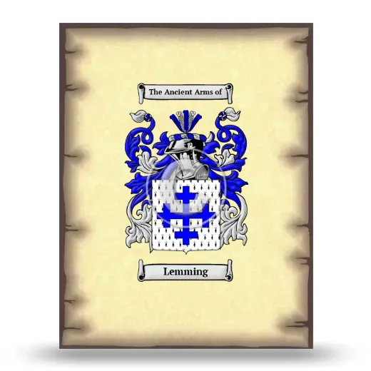 Lemming Coat of Arms Print