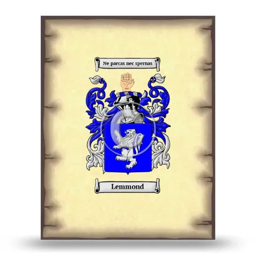 Lemmond Coat of Arms Print