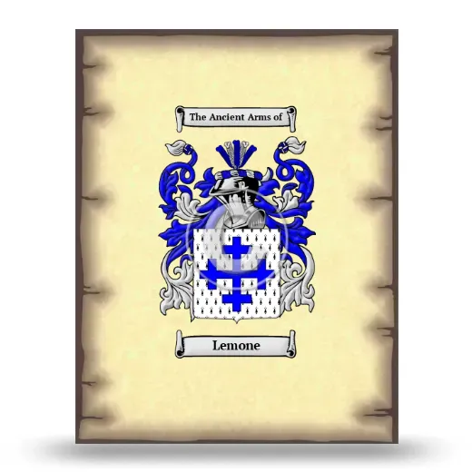 Lemone Coat of Arms Print
