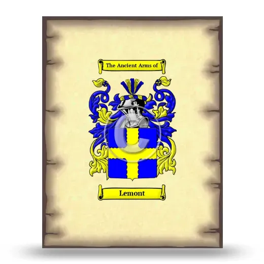 Lemont Coat of Arms Print
