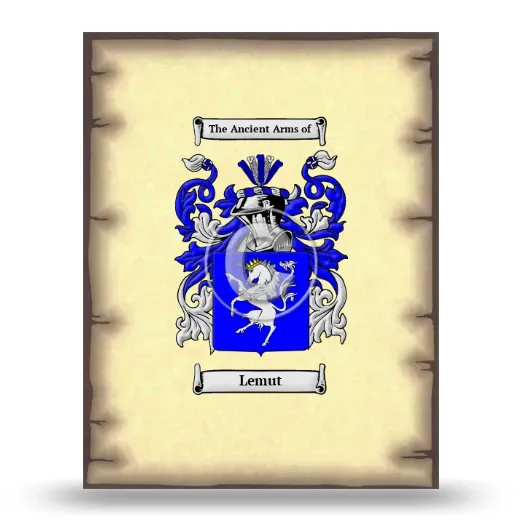 Lemut Coat of Arms Print