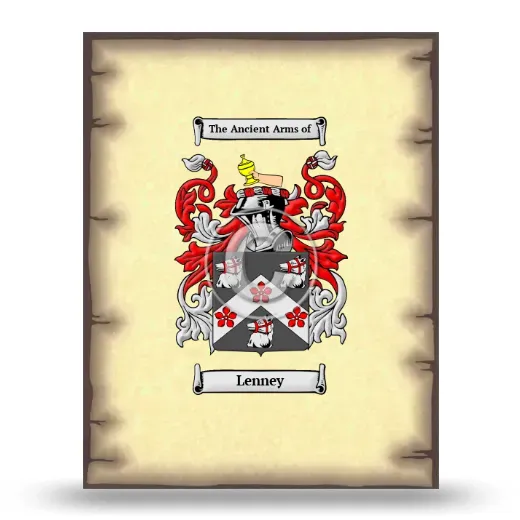 Lenney Coat of Arms Print