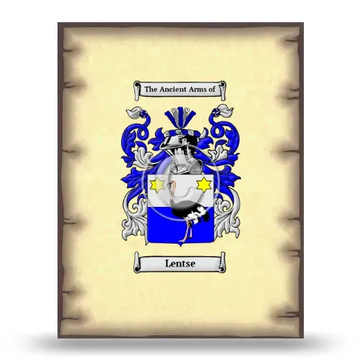 Lentse Coat of Arms Print