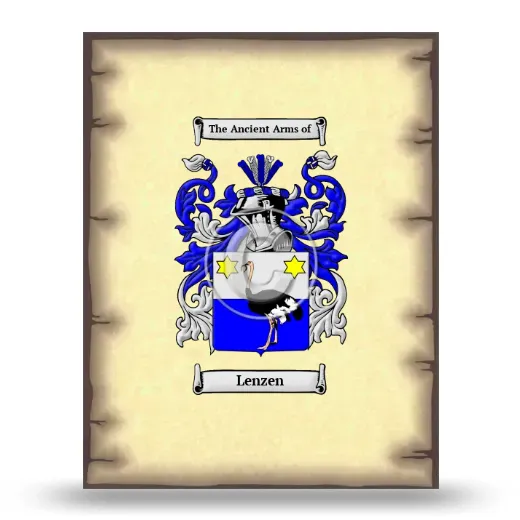 Lenzen Coat of Arms Print