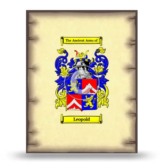 Leopold Coat of Arms Print