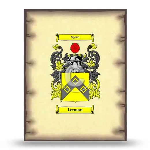 Lerman Coat of Arms Print