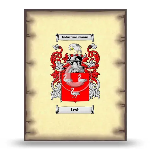 Lesh Coat of Arms Print