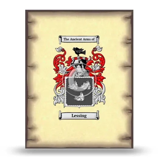 Lessing Coat of Arms Print