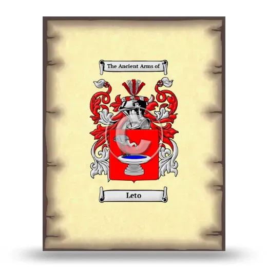 Leto Coat of Arms Print