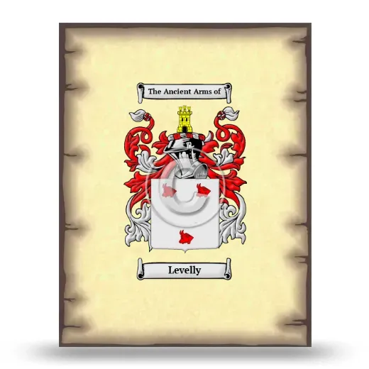 Levelly Coat of Arms Print