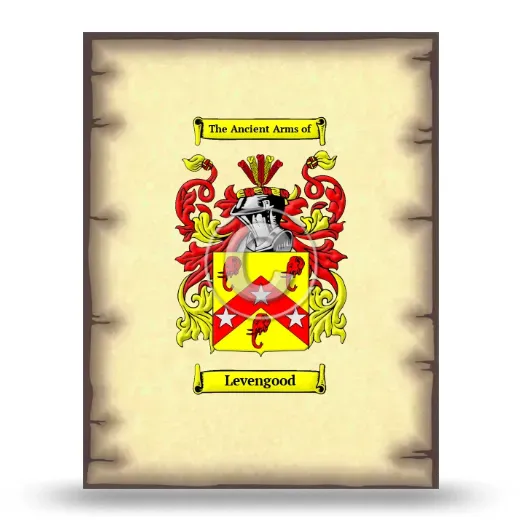 Levengood Coat of Arms Print