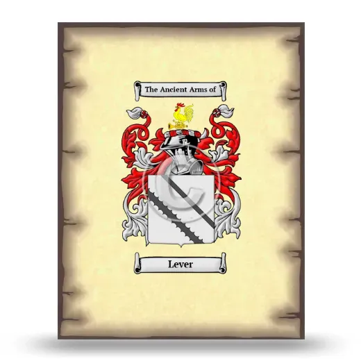 Lever Coat of Arms Print