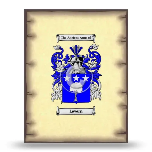 Levern Coat of Arms Print