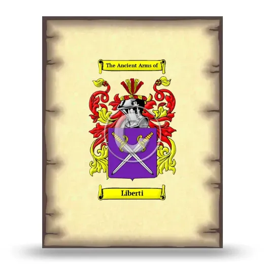 Liberti Coat of Arms Print