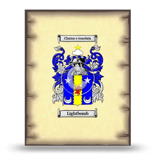 Lightbomb Coat of Arms Print