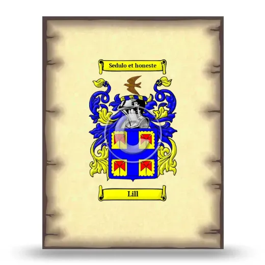 Lill Coat of Arms Print