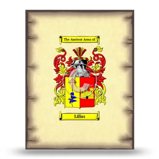 Lillas Coat of Arms Print