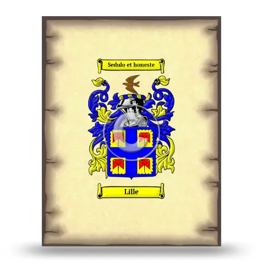 Lille Coat of Arms Print