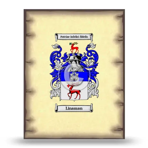 Linaman Coat of Arms Print