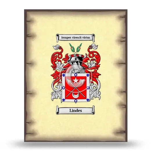 Lindes Coat of Arms Print